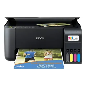 Impressora Epson Multifuncional L3250 Wifi Econtank Color Cor Preto 110 240V (Bivolt)