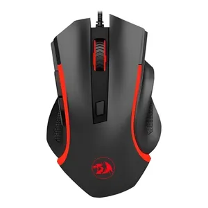 Mouse Redragon Nothosaur M606 black e red