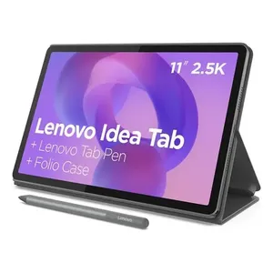 Tablet Lenovo Idea Tab, 8GB RAM, 128GB, 11” 2.5K 90Hz, Android 15, Wi-Fi, com Caneta e Capa, ZAFR0856BR