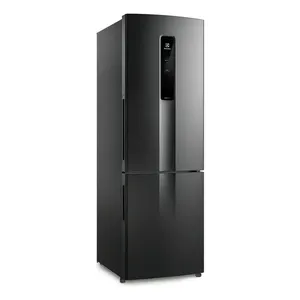 Geladeira Electrolux Frost Free Inverter 400L Efficient AutoSense e Rapid Freeze Inverse Black Inox Look (IB6B) Bivolt