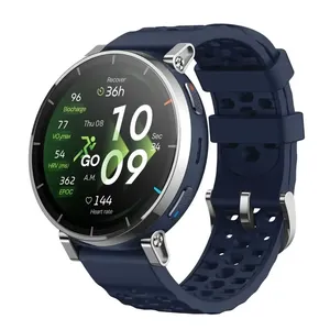 Smartwatch Amazfit Active 3 Premium Gps Amoled 1.43 Wifi Calls 5atm Relógio esportivo Running Fitness 12 dias Tipo de bateria Garmin Coros Xiaomi