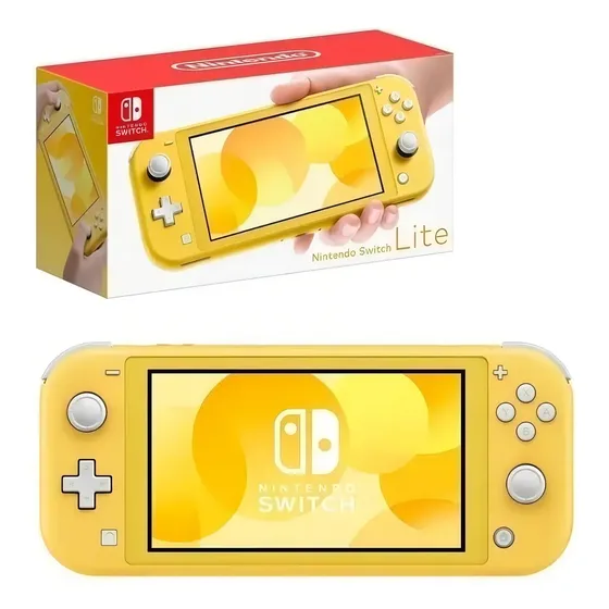 Console Nintendo Switch Lite 32gb Amarelo