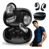 Fone De Ouvido Bluetooth Sem Fio Open-ear Condução Óssea Preto