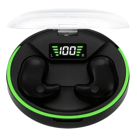 Fone de Ouvido Bluetooth 5.4 In-Ear, Compacto e Sem Fio, para Dormir Confortavelmente