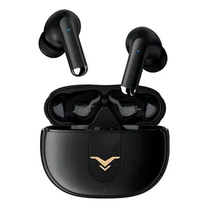 Fone De Ouvido Sem Fio Stage Hero6 TWS Bluetooth 5.2 Cancelamento De Ruído Ativo 35h IPX5 Para Academia, Corrida e Jogos - Stagesound