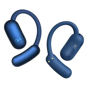 Fone De Ouvido Open-ear Aberto Soundcore Aerofit 2 Bluetooth 5.4 Design Ajustável App Com Tradução Para 100 Idiomas Hi-res Ldac 42h Bateria Ip55 4 Mics Ia Chamadas Claras Carregamento Sem Fio Cor Azul
