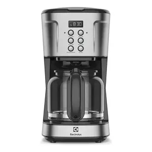 Cafeteira Elétrica Electrolux Digital 38 Xícaras Experience Programável com Timer Cor Inox ECM30
