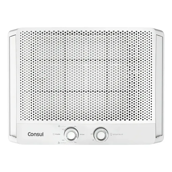 Ar Condicionado Janela Consul 7500btus F Mecânc Ccb07fb Cor Branco