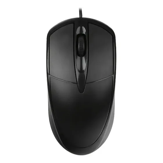 1 Unidade De Mouse Óptico Usb Ambidestro Com Fio, Trackball