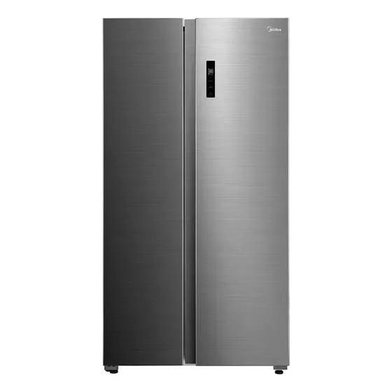 Geladeira Side By Side 511l Inverter Cor Inox Conectada Mide Cor Prateado