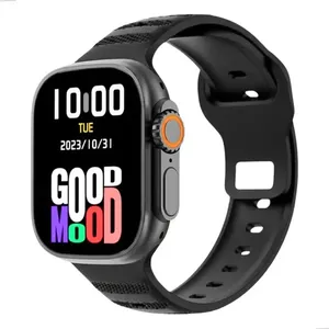 Smartwatch Awei Ip65 Com Chamada e mensagem Bluetooth Tela Amoled 2,01 Caixa Preto Pulseira Preto