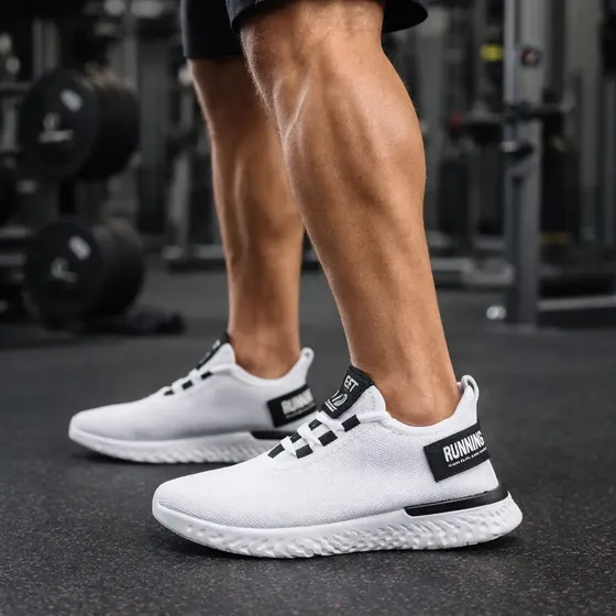 Tênis Bf Shoes Branco Masculino Academia Esportivo Caminhada