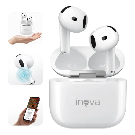 Fone De Ouvido Bluetooth In Ear Touch À Prova D'água Inova