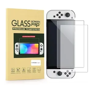 Película De Vidro Nintendo Switch Oled 2 Peças