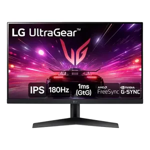 Monitor Gamer LG 24GS60F-B.AWM Fhd 23,8 UltraGear Ips 180hz Nvidia G-sync E Amd Freesync 1ms Led Lcd Pc Cor Preto