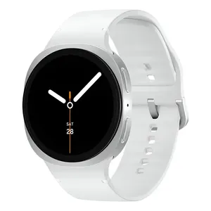 Samsung Galaxy Watch8 Smartwatch 40mm Lte, Galaxy Ai Caixa Prata Pulseira Prata Bisel Prata