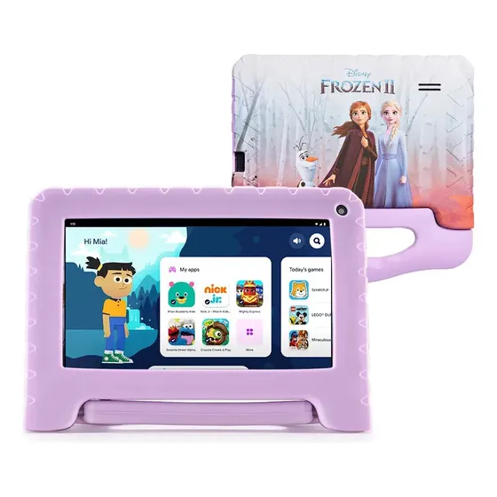 Tablet Infantil Frozen Ii 4gb Ram 64gb Android Multi - Nb416