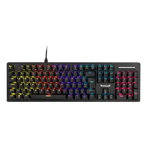 Teclado Mecanico Tgt Sherman V3, Rainbow, Abnt2, Switch Azul