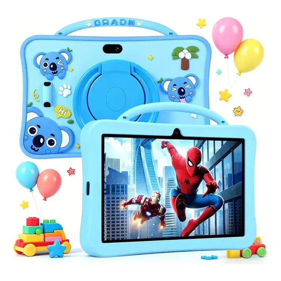 7-inch Android 12 Tablet For Kids, 6gb Ram + 128gb Storage