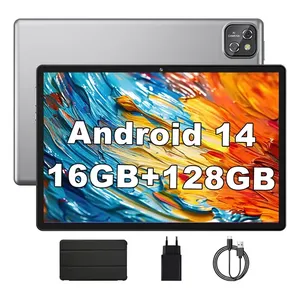 Tablet Acrensly de 10.1" com 128 GB e 16 GB RAM, Android 14