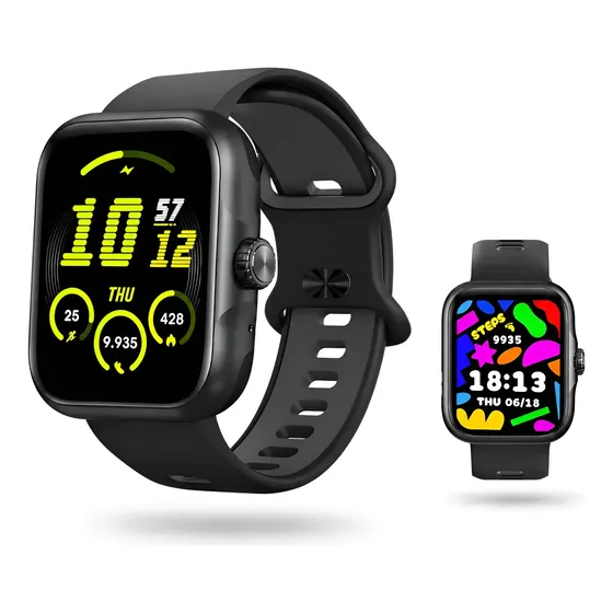 Relogio Smartwatch Action Gps Alexa Strava Prova D'água 3atm