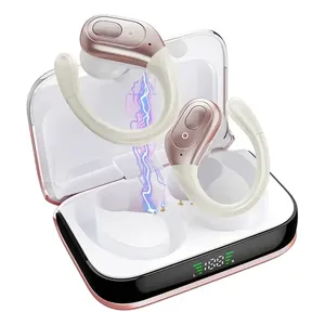 Fones De Ouvido Esportivos Sem Fio Bluetooth 5.3 Mertto Bx31 Rosa