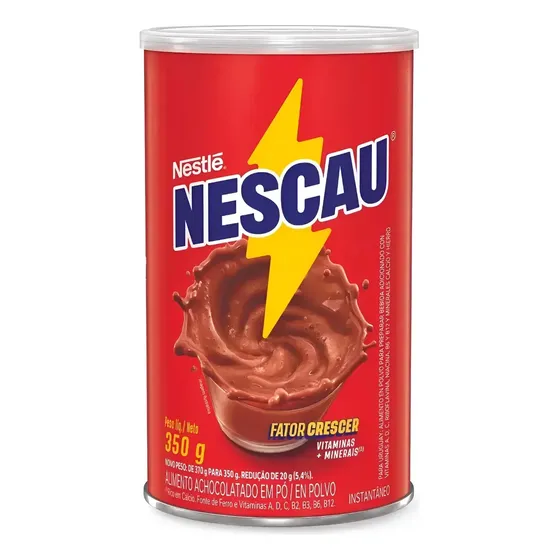 Achocolatado Em Pó Nescau Lata 350g