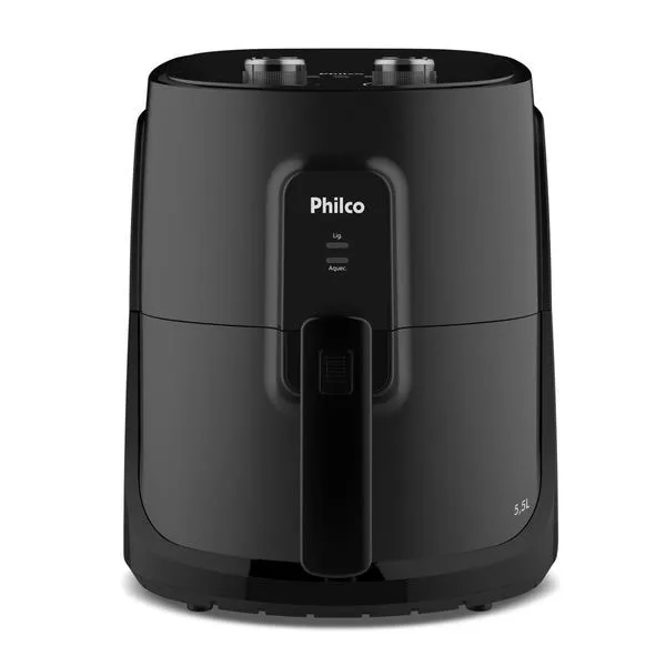 Air Fryer Philco 5,5L Revestimento Redstone 1500W PAF55B 127V
