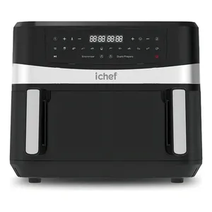 Fritadeira Elétrica Airfryer Ichef Dualzone Cor Preto