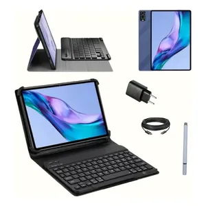 Tablet Profissional 10.1 128gb 6gb Ram Com Teclado Android