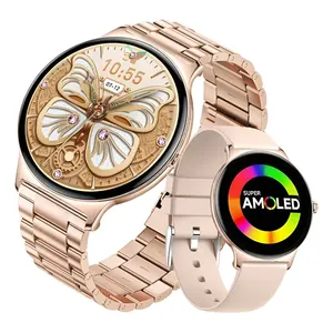 Relógios Inteligentes Smartwatch Ultrafino Amoled Feminino