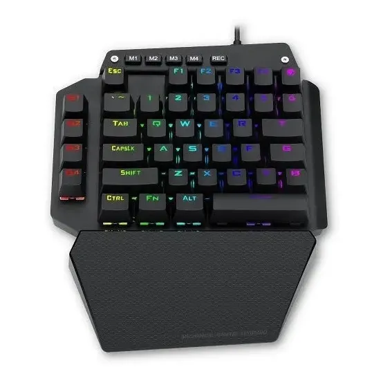 Teclado Mecânico E-Yooso K700 RGB Para Jogos De Uma Mão