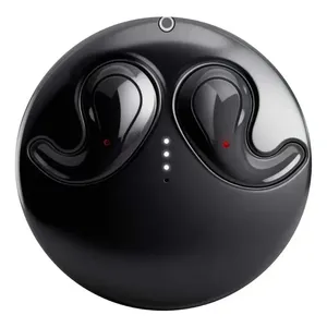 Eletro Mex, Fone De Ouvido, Sem Fio, Bluetooth 6.0 Tws Leves para Sono, Proporcionando uma Experiência de Sono Confortável Preto Fabricado no Brasil