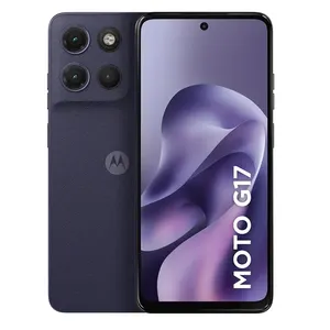 Smartphone Motorola Moto G17 4g - 128gb 12gb (4gb Ram + 8gb Ram Boost) Camera 50mp Sony Lytia 600, Tela Fhd+ 60hz, Bateria 5200 Mah - Roxo