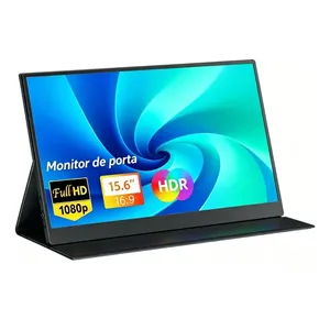 Monitor Portátil Gamer 15.6'' Full Hd 60hz Ips Compatível 4k