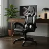 Cadeira Gamer Python Fly GC01 Ergonômica com Apoio para Pés e Encosto Reclinável até 150kg