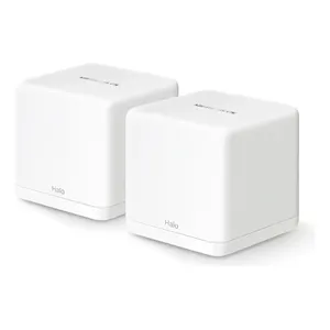 Roteador Mesh Wi-fi 6 Mercusys Halo H60x Gigabit 2 Pcs