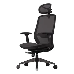 Cadeira De Escritório Ergonômica Elements Serena Confortável Preto