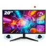 Monitor Gamer LCD 20 Polegadas pc,1600x900 HD,Alto-falantes Integrados,100Hz,Tempo de Resposta 1ms,250cd/m²,72% NTSC,1000:1,HDMI/VGA/AUIDO/DC,Bivolt