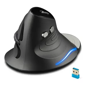 Mouse Vertical Sem Fio Para Jogos Zelotes F-17 2.4g