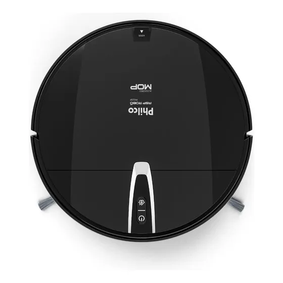 Aspirador de pó robô PAS26P mop antiqueda Philco cor preto