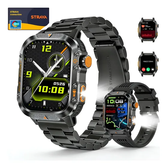 Relógio Inteligente Gps Homen Esporte Smartwatch Impermeável