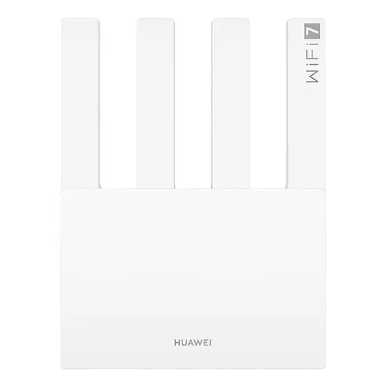 Roteador HUAWEI WiFi BE3 Wifi 7 3.6 Gpbs Dual-Band Wi-Fi 7 Visualização de Diagnóstico WiFi Controle Parental Branco