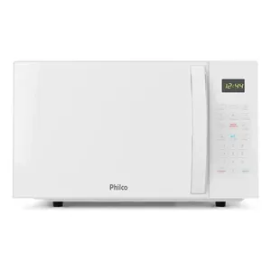 Microondas Philco PMO30B 28L 1100W Com Função Descongelar Rápido, Trava de Segurança e Display Digital 220V