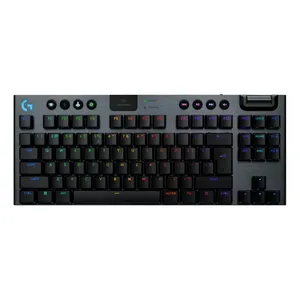 Teclado Mecânico Gamer Sem Fio Logitech G915 X Tkl- Preto