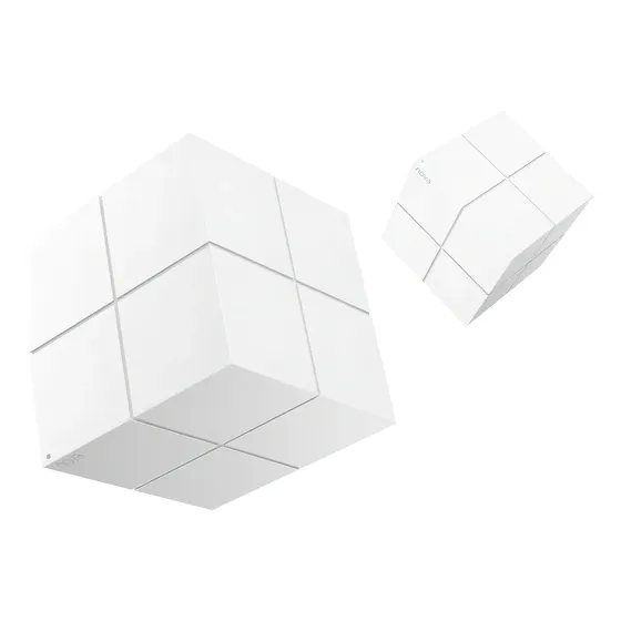 Sistema Mesh Wi-Fi Tenda Nova MW6 2-Pack AC1200 Dual-Band, Cobertura até 200m², Roaming Contínuo, Ideal para Casas e Apartamentos Brasileiros