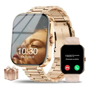 Bluetooth Smartwatch Relógio Inteligente Desportivo Mulheres