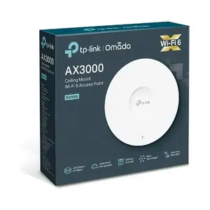 Access Point Tp-link Eap650 Wi-fi 6 Montagem De Teto Ax3000