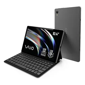 Tablet VAIO TL10 4GB RAM 128GB SSD Octa-Core, Tela 10.4” 2K, 4G WiFi Dual Band, Câmera 8MP + Selfie 5MP, 7000mAh, Android 16, com Teclado Magnético de Conexão Inteligente – Preto