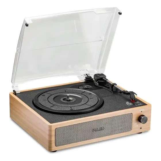 Vitrola Retro Bluetooth Pulse Morrison - Sp613 Marrom